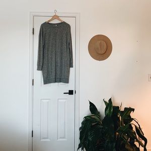 Gray Sweater Dress